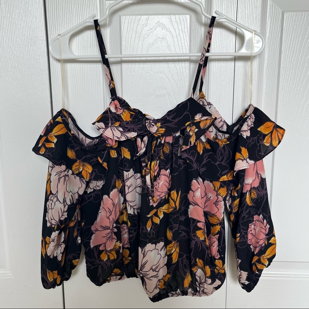 medium floral forever 21 top
